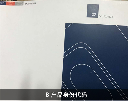 B產品身份代碼